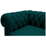 CHESTERFIELD BANK, bosgroen textiel thumbnail 5