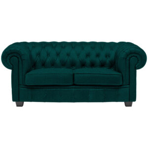 CHESTERFIELD BANK, bosgroen textiel