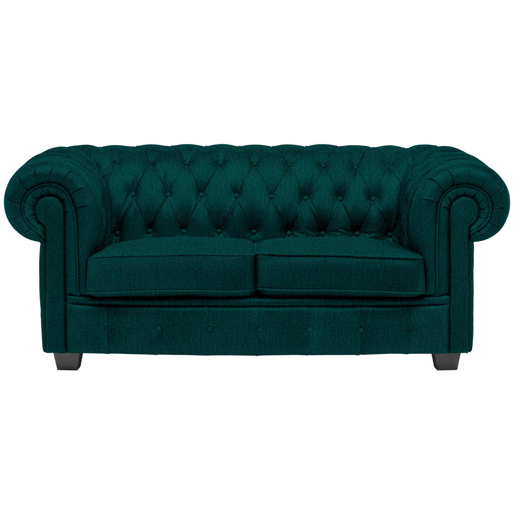 CHESTERFIELD BANK, bosgroen textiel