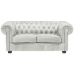 CHESTERFIELD BANK, textiel in natuurlijke kleur thumbnail 1