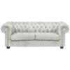CHESTERFIELD BANK, textiel in natuurlijke kleur
