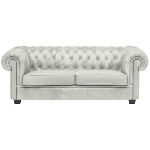 CHESTERFIELD BANK, textiel in natuurlijke kleur