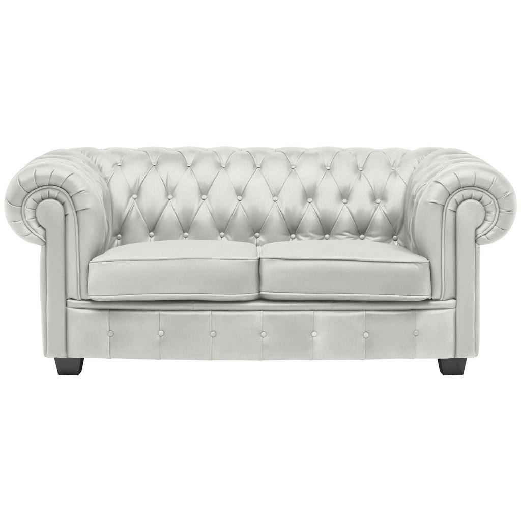 CHESTERFIELD BANK, textiel in natuurlijke kleur