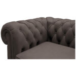 CHESTERFIELD BANK, grijs textiel thumbnail 4