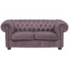 CHESTERFIELD BANK, grijspaars textiel