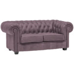 CHESTERFIELD BANK, grijspaars textiel thumbnail 4