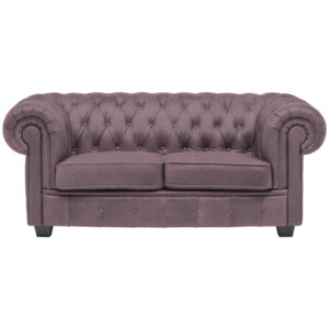 CHESTERFIELD BANK, grijspaars textiel