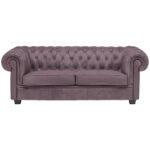 CHESTERFIELD BANK, grijspaars textiel thumbnail 1