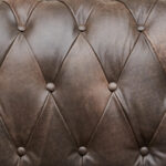 CHESTERFIELD BANK, donkerbruin leer thumbnail 6
