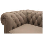 CHESTERFIELD BANK, lichtbruin textiel thumbnail 6