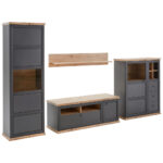 DAILY SHELF, antraciet, eikenkleur thumbnail 4
