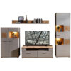 DAILY SHELF, grijs, eikenkleur