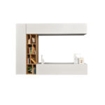 LIVING RACK, sonoma eiken, wit, hoogglans thumbnail 5