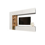 LIVING RACK, sonoma eiken, wit, hoogglans thumbnail 6