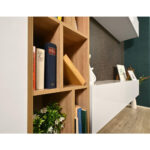 LIVING RACK, sonoma eiken, wit, hoogglans thumbnail 7