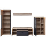 DAILY SHELF, grafietkleuren, eikenkleuren thumbnail 4