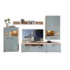 DAILY SHELF, groen, eikenkleur