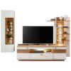 DAILY RACK, zwart, wit, ambachtelijk eikenhout
