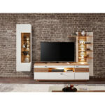 DAILY RACK, zwart, wit, ambachtelijk eikenhout thumbnail 3
