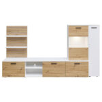 DAILY SHELF, wit, ambachtelijk eiken thumbnail 1