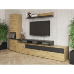 DAILY SHELF, zwart, ambachtelijk eiken thumbnail 5