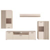 DAILY SHELF, eikenkleur, kasjmier