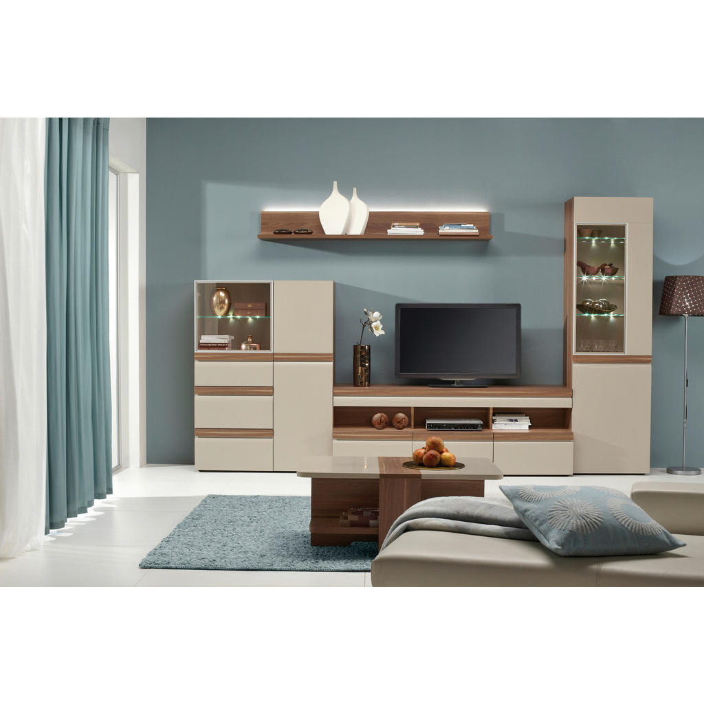 PRIZMA DAILY SHELF, gebakken kleur, walnootkleur
