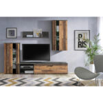 LIVING RACK, eikenkleur, donkergrijs thumbnail 2