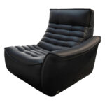 SOFA ELEMENT, echt leer blauw thumbnail 3