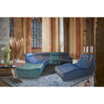 SOFA ELEMENT, echt leer blauw thumbnail 6