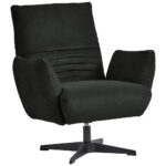 Fauteuil, antraciet textiel thumbnail 1
