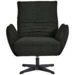 Fauteuil, antraciet textiel thumbnail 4