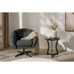 Fauteuil, antraciet textiel thumbnail 2