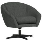 Fauteuil, antraciet textiel thumbnail 1