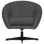 Fauteuil, antraciet textiel thumbnail 3