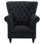 Fauteuil, antraciet textiel thumbnail 4
