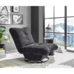 Fauteuil, antraciet textiel thumbnail 2