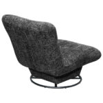 Fauteuil, antraciet textiel thumbnail 3