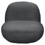 Fauteuil, antraciet textiel thumbnail 4