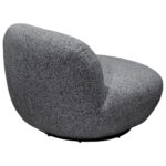 Fauteuil, antraciet textiel thumbnail 3
