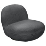 Fauteuil, antraciet textiel thumbnail 1