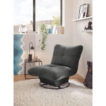 Fauteuil, grafietkleurig textiel thumbnail 2