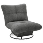 Fauteuil, grafietkleurig textiel thumbnail 1