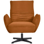 Fauteuil, kleur cognac textiel thumbnail 3