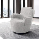 Fauteuil, ecru textiel thumbnail 4