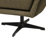 Fauteuil, kaki textiel thumbnail 4