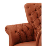 FAMSTOEL, baksteenbruin textiel thumbnail 3