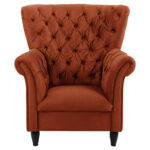 FAMSTOEL, baksteenbruin textiel thumbnail 4