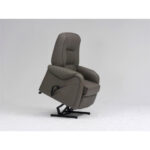 Fauteuil, bruin leer thumbnail 2