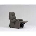 Fauteuil, bruin leer thumbnail 4
